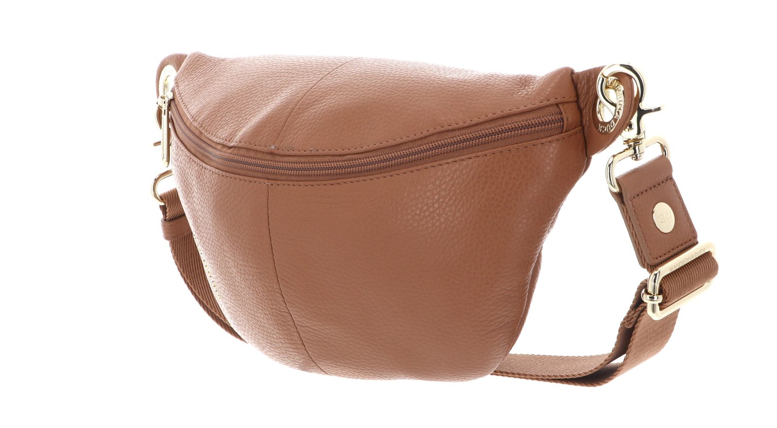 MANDARINA DUCK Mellow Leather Bum Bag Pecan Nut MANDARINA DUCK Mellow Leather Bum Bag Pecan Nut
