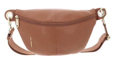 MANDARINA DUCK Mellow Leather Bum Bag Pecan Nut
