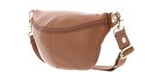 MANDARINA DUCK Mellow Leather Bum Bag Pecan Nut MANDARINA DUCK Mellow Leather Bum Bag Pecan Nut