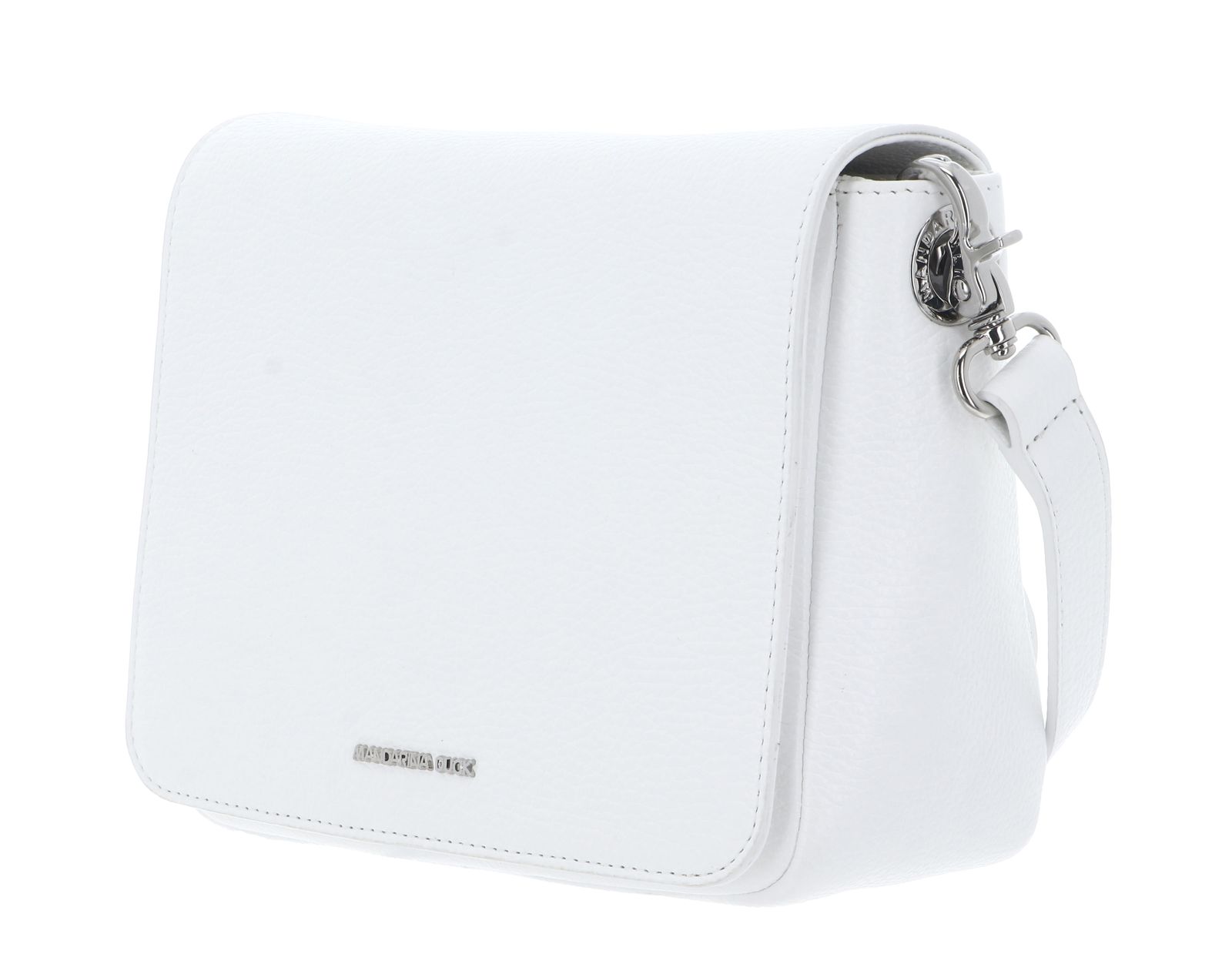 MANDARINA DUCK Mellow Leather Hunting Bag Blanc MANDARINA DUCK Mellow Leather Hunting Bag Blanc