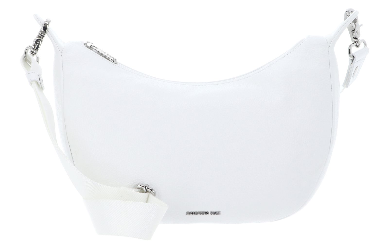 MANDARINA DUCK Mellow Leather Hobo Bag Blanc
