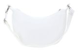 MANDARINA DUCK Mellow Leather Hobo Bag Blanc MANDARINA DUCK Mellow Leather Hobo Bag Blanc
