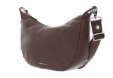 MANDARINA DUCK Mellow Leather Hobo Bag Milk Chocolate MANDARINA DUCK Mellow Leather Hobo Bag Milk Chocolate
