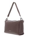 MANDARINA DUCK Mellow Leather Shoulder Milk Chocolate