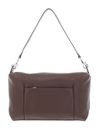 MANDARINA DUCK Mellow Leather Shoulder Milk Chocolate