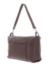 MANDARINA DUCK Mellow Leather Shoulder Milk Chocolate