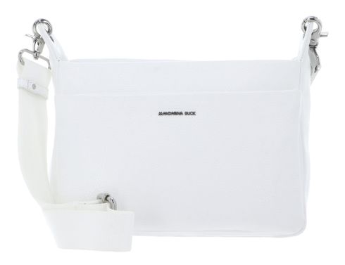 MANDARINA DUCK Mellow Leather Crossover Bag Blanc