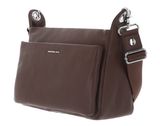 MANDARINA DUCK Mellow Leather Crossover Bag Milk Chocolate