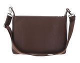 MANDARINA DUCK Mellow Leather Crossover Bag Milk Chocolate