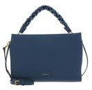COCCINELLE Boheme Grana Double Hand Bag Deep Blue / Sandshell COCCINELLE Boheme Grana Double Hand Bag Deep Blue / Sandshell