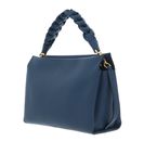 COCCINELLE Boheme Grana Double Hand Bag Deep Blue / Sandshell COCCINELLE Boheme Grana Double Hand Bag Deep Blue / Sandshell