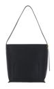 COCCINELLE C-Me Lock Handbag Grained Leather Noir