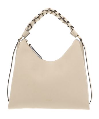 COCCINELLE Boheme Grana Double Shoulder Bag L Sandshell / Seagrass