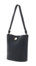 COCCINELLE Nikla Mini Bag Double Grainy Leather Noir / Cognac COCCINELLE Nikla Mini Bag Double Grainy Leather Noir / Cognac