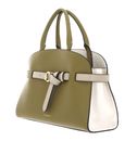 COCCINELLE New Tric Handbag Smooth Leather Seagrass / Pearl / Sandshell COCCINELLE New Tric Handbag Smooth Leather Seagrass / Pearl / Sandshell