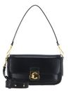 COCCINELLE C-Me Lock Shiny Smooth Handbag Leather Noir