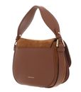 COCCINELLE Mavery Suede BI Handbag Suede Leather / Micro Gra. Le. Cognac / Cognac