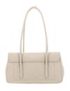 COCCINELLE C-Me Lock Handbag Grained Leather Sandshell