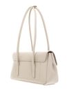 COCCINELLE C-Me Lock Handbag Grained Leather Sandshell