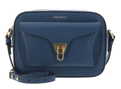 COCCINELLE Beat Soft Camera Bag Deep Blue