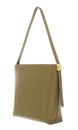 COCCINELLE C-Me Lock Handbag Grained Leather Seagrass COCCINELLE C-Me Lock Handbag Grained Leather Seagrass