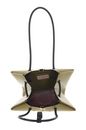 COCCINELLE Kamy Handbag Smooth Leather Seagrass / Noir