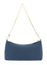 COCCINELLE Aura Mini Bag Grained Leather Deep Blue