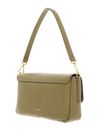 COCCINELLE C-Me Lock Handbag Grained Leather Seagrass