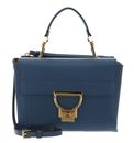 COCCINELLE Arlettis Handbag Grainy Leather Deep Blue