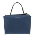 COCCINELLE Arlettis Handbag Grainy Leather Deep Blue