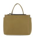 COCCINELLE Arlettis Handbag Grained Leather Seagrass