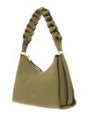COCCINELLE Boheme Grana Double Shoulder Bag M Seagrass / Sandshell