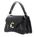 COCCINELLE C-Me Calf Handbag Noir COCCINELLE C-Me Calf Handbag Noir