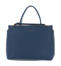 COCCINELLE Arlettis Handbag Grained Leather Deep Blue