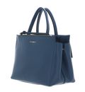 COCCINELLE Arlettis Handbag Grained Leather Deep Blue