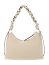 COCCINELLE Boheme Grana Double Shoulder Bag M Sandshell / Seagrass
