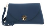 COCCINELLE Nikla Handbag Double Grainy Leather Deep Blue / Sandshell