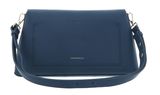 COCCINELLE Nikla Handbag Double Grainy Leather Deep Blue / Sandshell