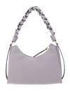 COCCINELLE Boheme Grana Double Shoulder Bag M Oyster / Pearl
