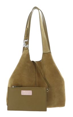 COCCINELLE C-Easy Handbag Suede Seagrass / Seagrass