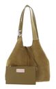 COCCINELLE C-Easy Handbag Suede Seagrass / Seagrass