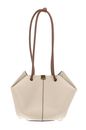 COCCINELLE Kamy Handbag Smooth Leather Sandshell / Cognac