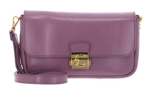 COCCINELLE C-Me Lock Shiny Smooth Mini Bag Leather Jellyfish