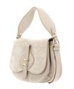 COCCINELLE Mavery Suede BI Handbag Suede Leather / Micro Gra. Le. Sandshell / Sandshell