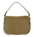 COCCINELLE Mavery Suede BI Handbag Suede Leather / Micro Gra. Le. Seagrass