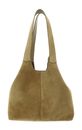 COCCINELLE C-Easy Suede Handbag Seagrass / Seagrass