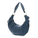 COCCINELLE Furoshiki Handbag puffy Smooth Leather Deep Blue
