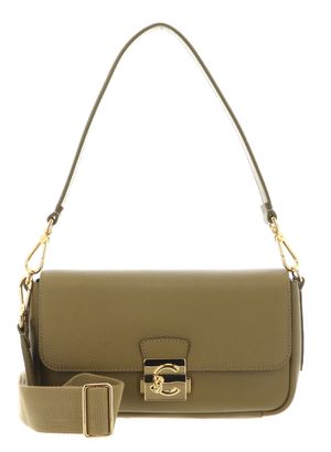COCCINELLE C-Me Handbag Grained Leather Seagrass