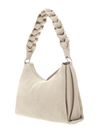 COCCINELLE Suede Bimaterial Shoulderbag Sandshell