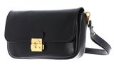 COCCINELLE C-Me Lock Shiny Smooth Mini Bag Leather Noir